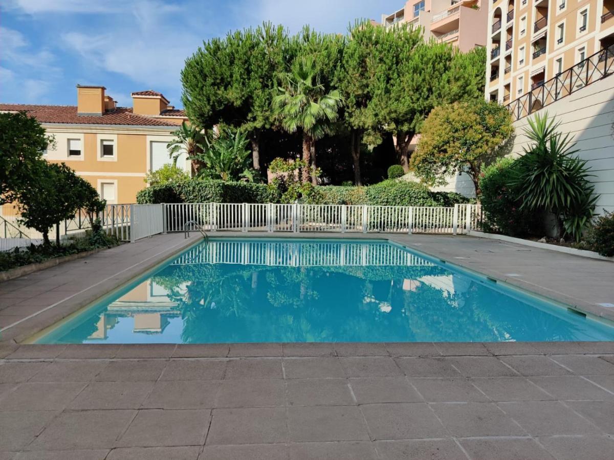 Ferienwohnung Vue mer Monaco Beausoleil Exterior foto